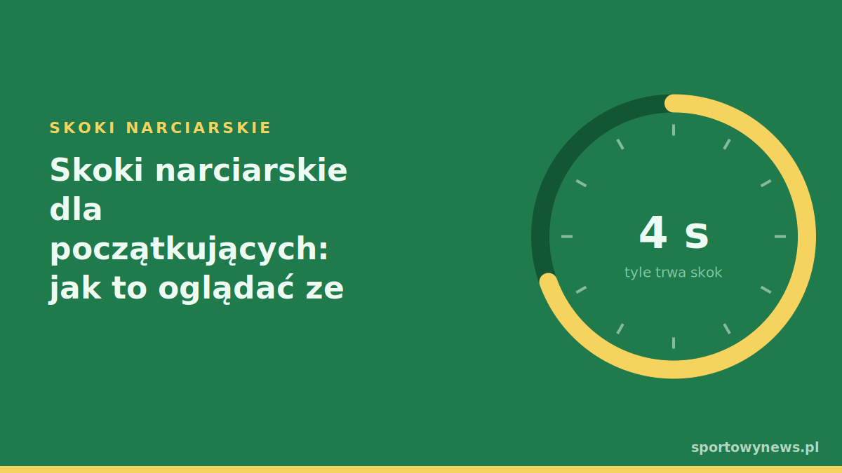 Skoki narciarskie dla początkujących: jak to oglądać ze zrozumieniem