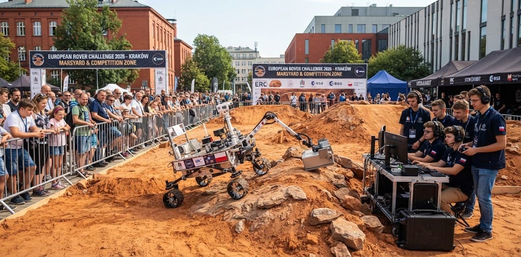 European Rover Challenge 2026 trwa w Krakowie. Co można zobaczyć za darmo na AGH?