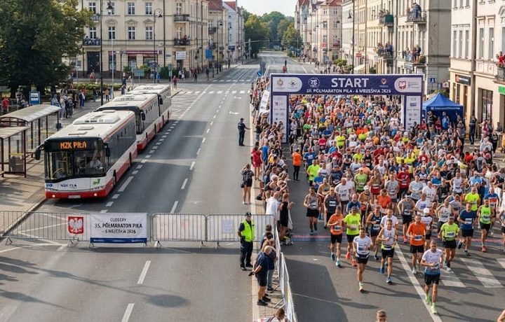 35. Półmaraton Piła zamknie centrum. MZK zawiesi wszystkie linie na kilka godzin