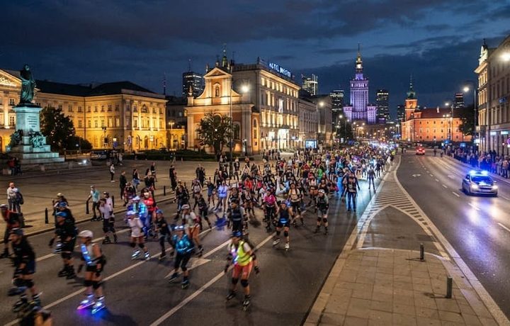 Nightskating przejedzie przez centrum 12 września. Sprawdź trasę i ulice na przejeździe