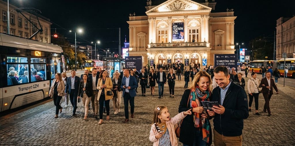 Noc Teatrów GZM obejmie 15 teatrów. Jak zdobyć bilety i dojechać za darmo
