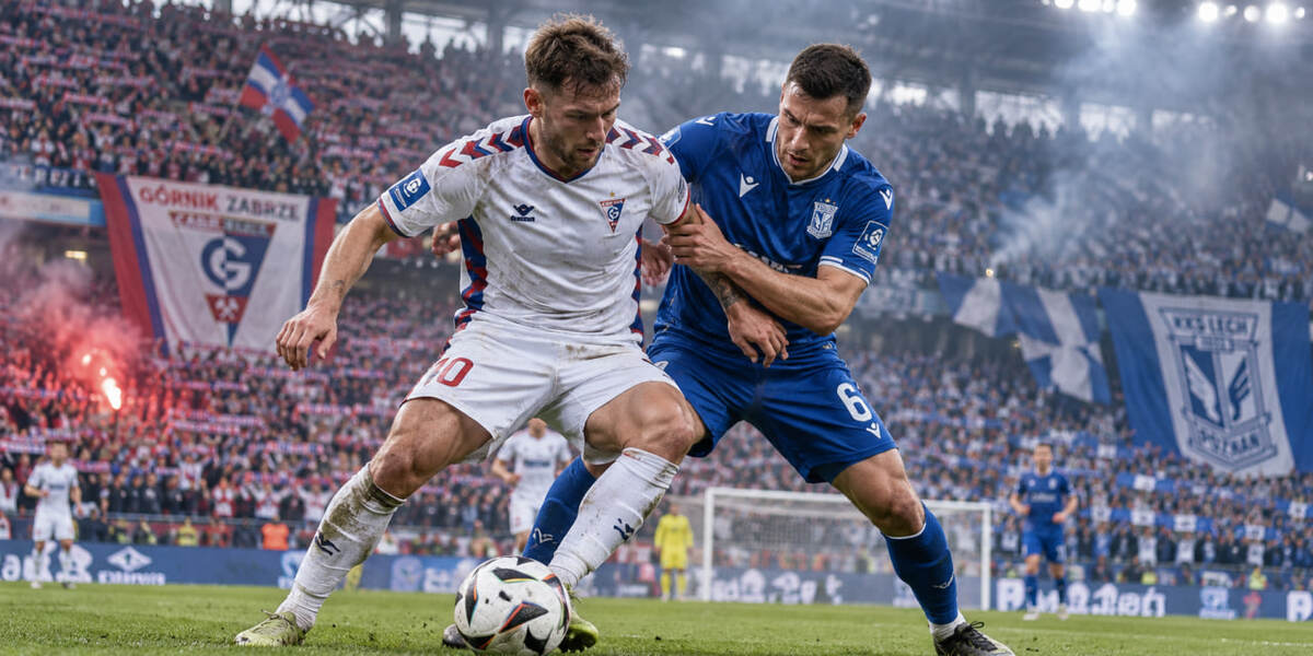 Górnik Zabrze – Lech Poznań: dzieli ich jeden punkt. Co jest stawką hitu w Zabrzu?