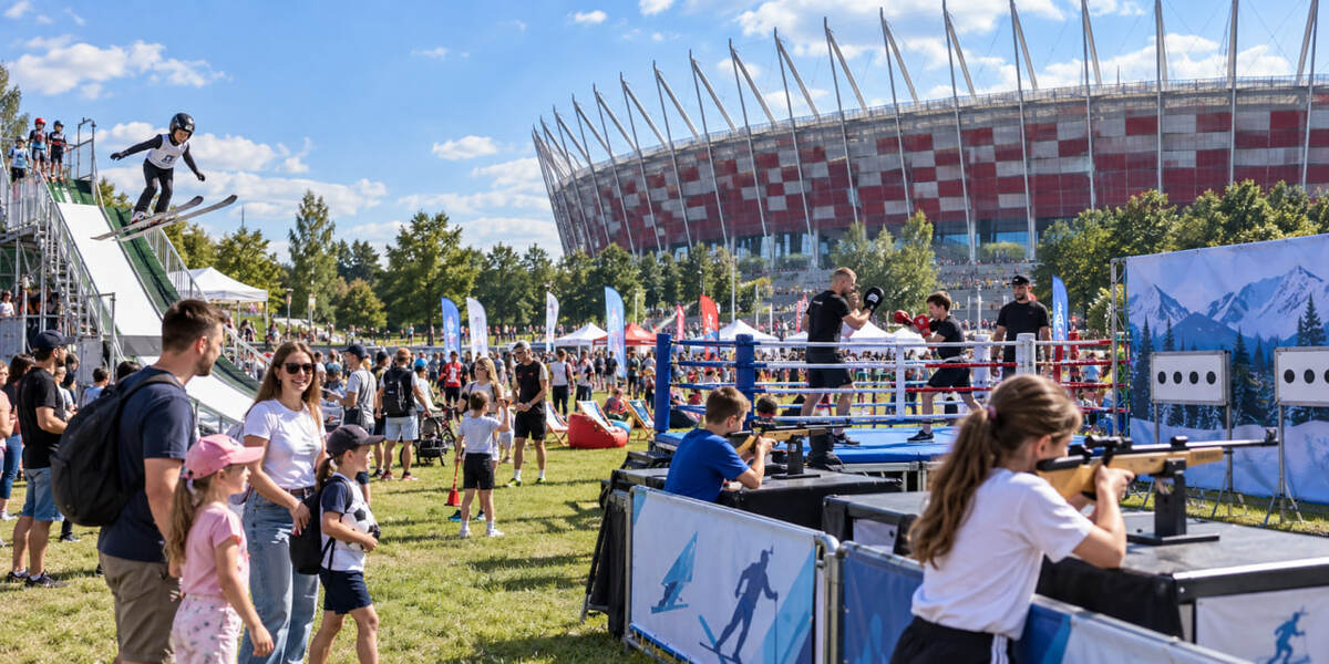 Narodowy Dzień Sportu 2026 w Warszawie. Czego warto spróbować na Błoniach PGE Narodowego?
