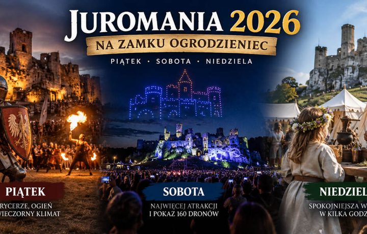 Juromania Ogrodzieniec 2026: który dzień wybrać 18–20 września?