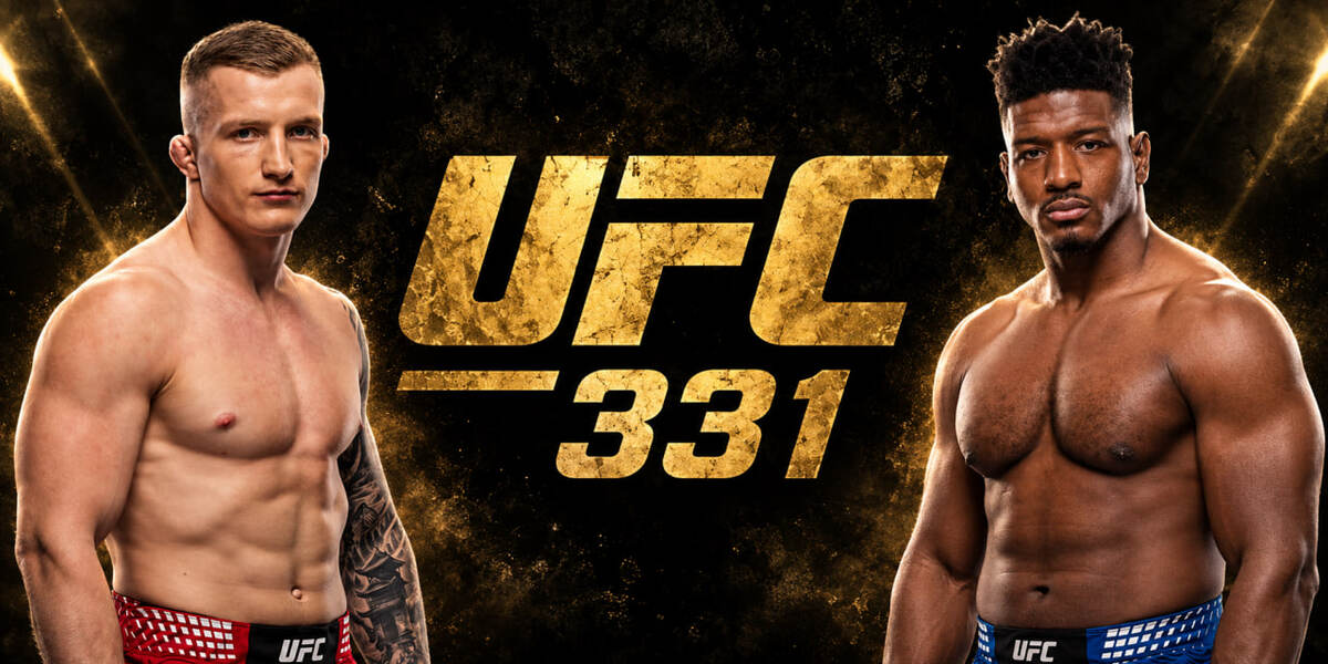 Iwo Baraniewski – Alonzo Menifield na UFC 331. O której walka Polaka i co daje zwycięstwo?
