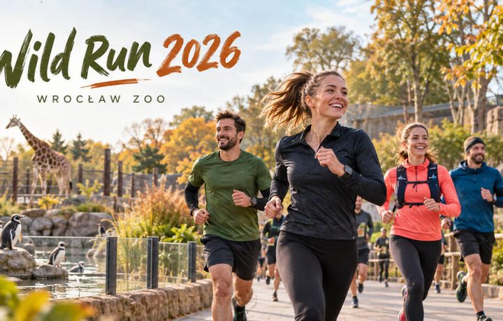 Bieg przez ZOO Wrocław wraca 4 października: dystanse, godziny i 10 gatunków, którym pomoże Wild Run