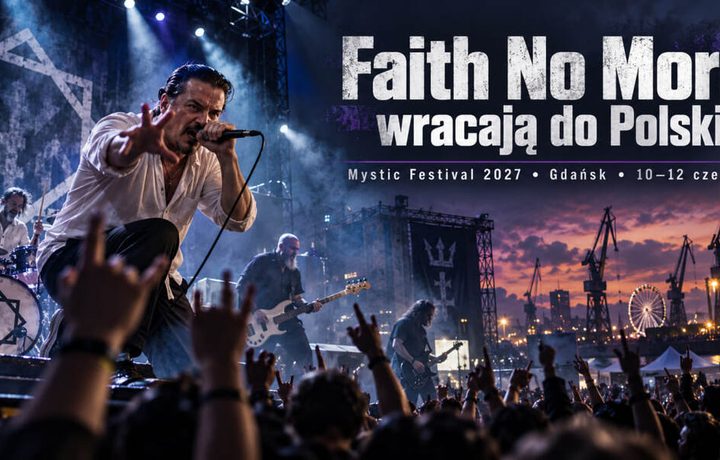 Faith No More wracają do Polski na Mystic Festival 2027. Ile kosztują karnety i co już wiadomo o koncercie