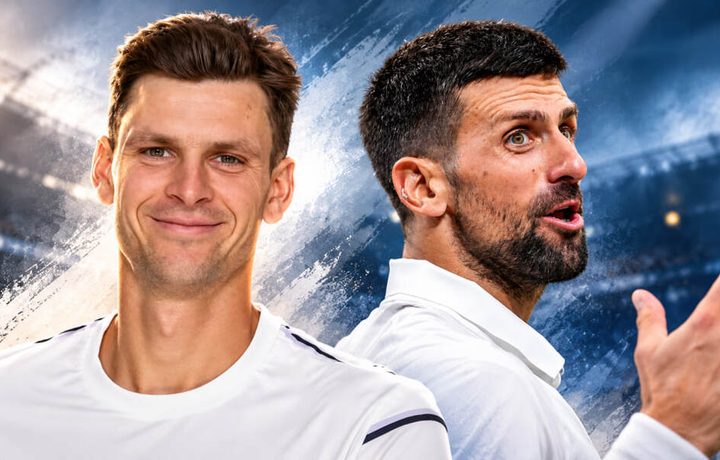 Hubert Hurkacz – Novak Djokovic w Szanghaju 9 października. O której mecz i jaki jest bilans ich spotkań?