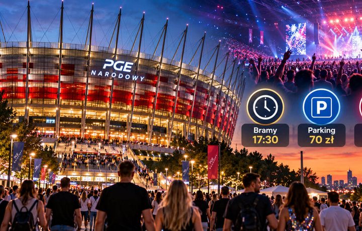 Roztańczony PGE Narodowy 2026: o której otwarcie bram, jak dojechać i ile kosztuje parking?