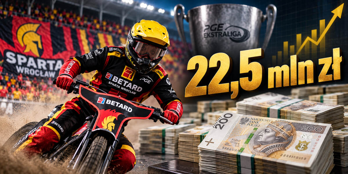 Sparta Wrocław zgromadziła 22,5 mln zł oszczędności. Na co klub może przeznaczyć te pieniądze i co z transferem Zmarzlika?
