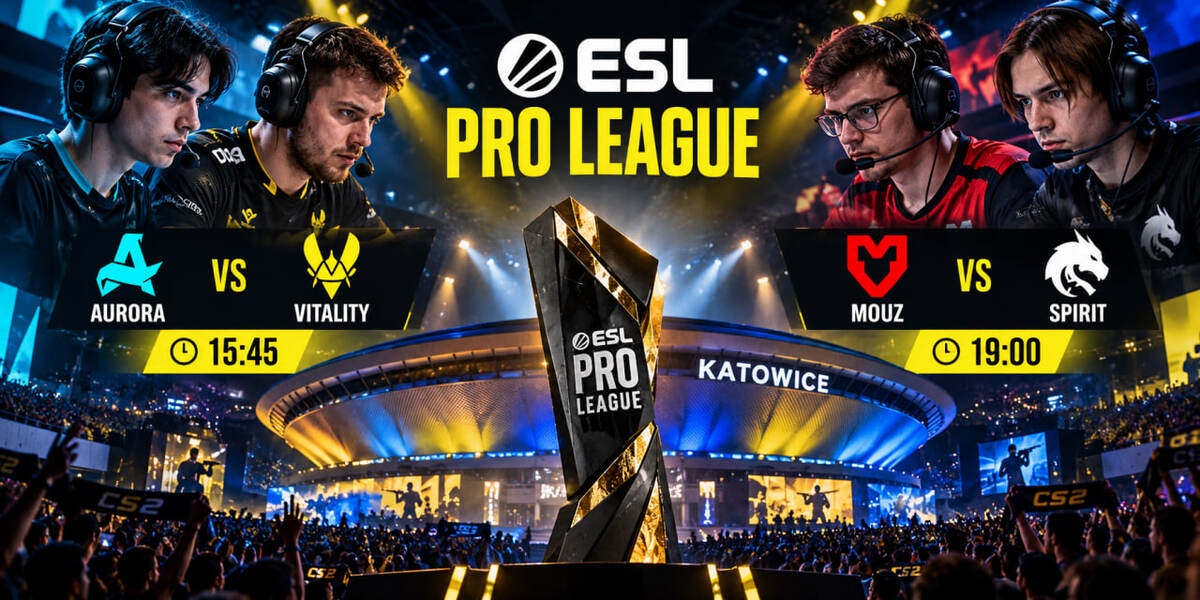 ESL Pro League 2026 w Katowicach: kto zagra w półfinałach 10 października i kiedy odbędzie się wielki finał?