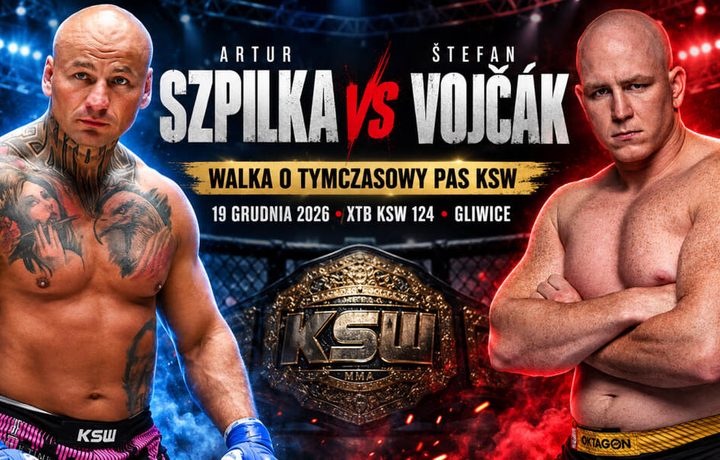 Artur Szpilka zawalczy o pas KSW 19 grudnia. Kim jest Štefan Vojčák i jak zdobył mistrzowski tytuł?