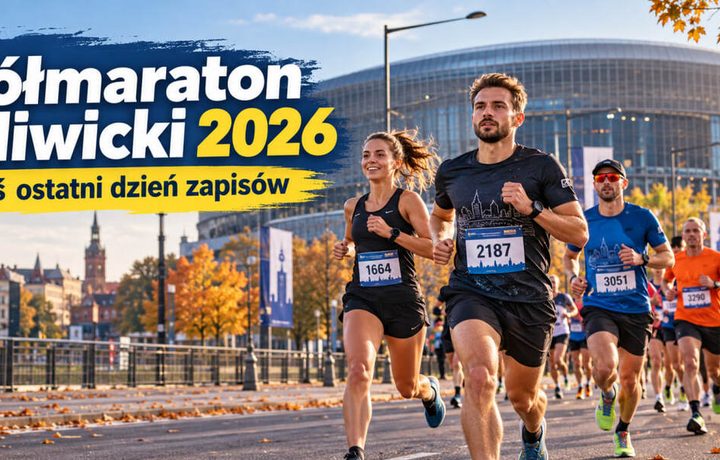 Półmaraton Gliwicki 2026: zapisy kończą się 11 października. Ile kosztuje start i jak zmienić dystans?