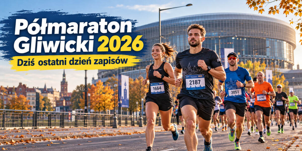 Półmaraton Gliwicki 2026: zapisy kończą się 11 października. Ile kosztuje start i jak zmienić dystans?