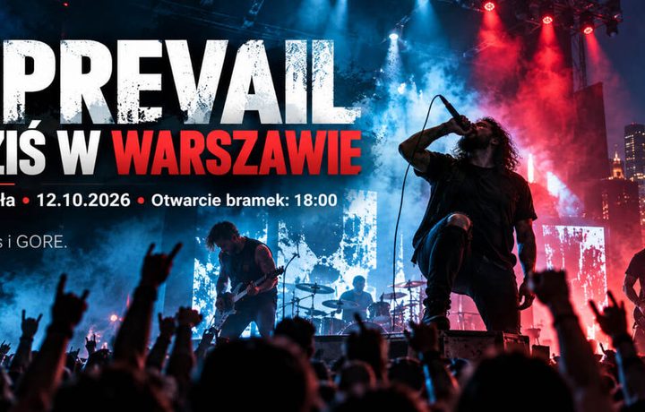 I Prevail dziś w Warszawie: o której otwarcie bramek, kto zagra przed zespołem i gdzie kupić bilety?