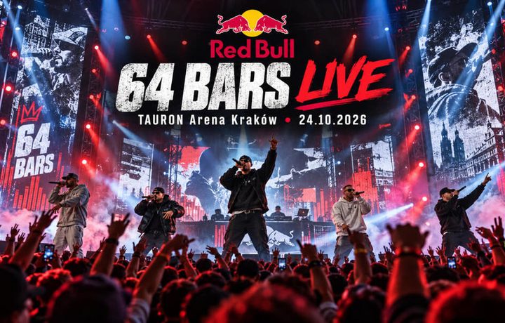 Red Bull 64 Bars Live w Krakowie 24 października 2026: kto wystąpi, o której zaczyna się koncert i gdzie kupić bilety