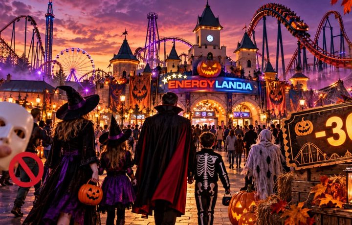 Halloween Weekend w Energylandii 2026: bilety 30% taniej, ceny, terminy 23–25 i 30–31 października oraz warunki promocji