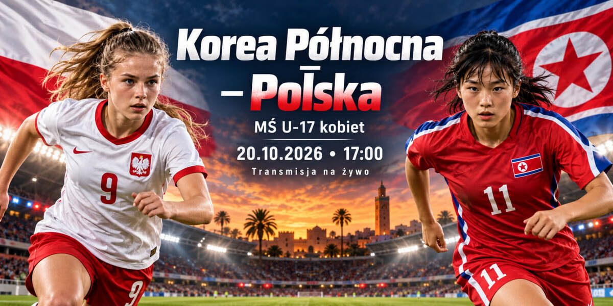 Korea Północna – Polska na MŚ U-17 kobiet 20 października: o której mecz, gdzie oglądać transmisję i jaka jest sytuacja w grupie B?
