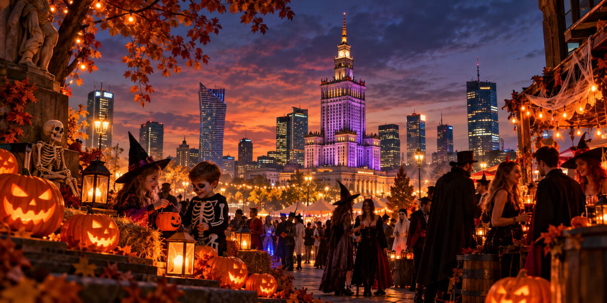 Halloween w Warszawie 2026: gdzie świętować od 24 do 31 października, jakie imprezy zaplanowano i ile kosztują bilety?