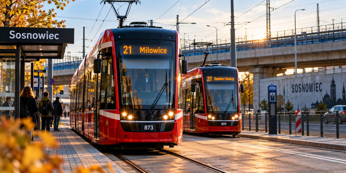 Sosnowiec: tramwaje 21 i 27 wracają 24 października – które linie znikną i jak zmienią się rozkłady jazdy?